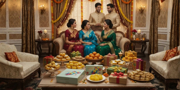 Why Are Indian Sweets Offered to Gods Before Being Shared with Family?