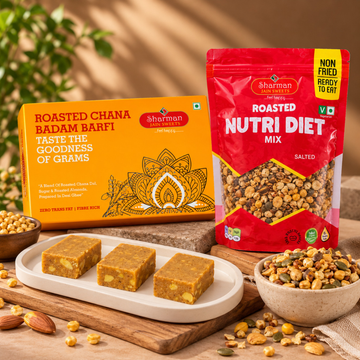 Chana Barfi Premium 500G + Nutri Diet Mixture