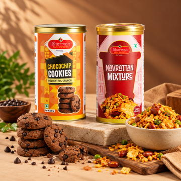 Chocochips Cookies + Navratan Mixture + 9 In One