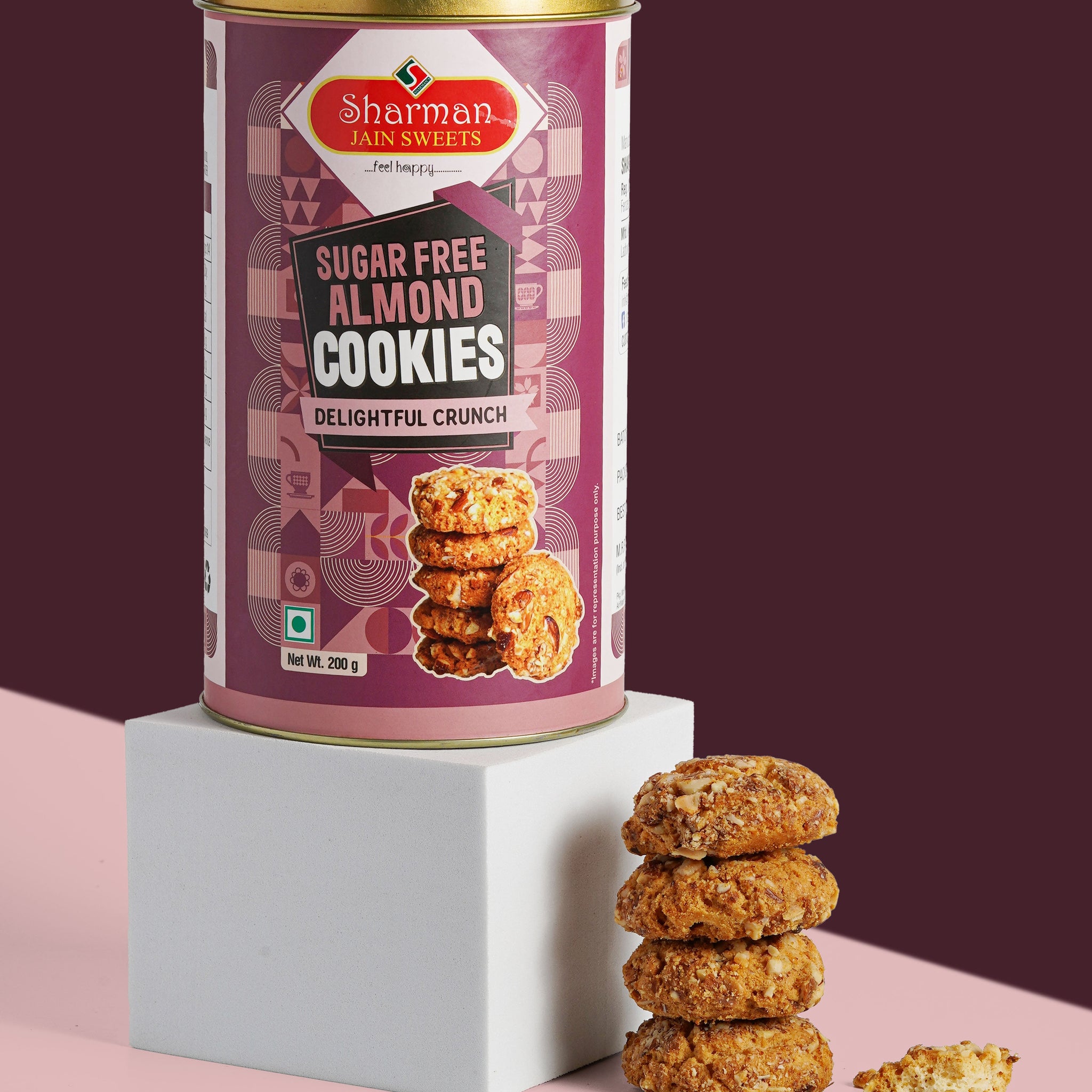 Sugar Free almond  Cookies