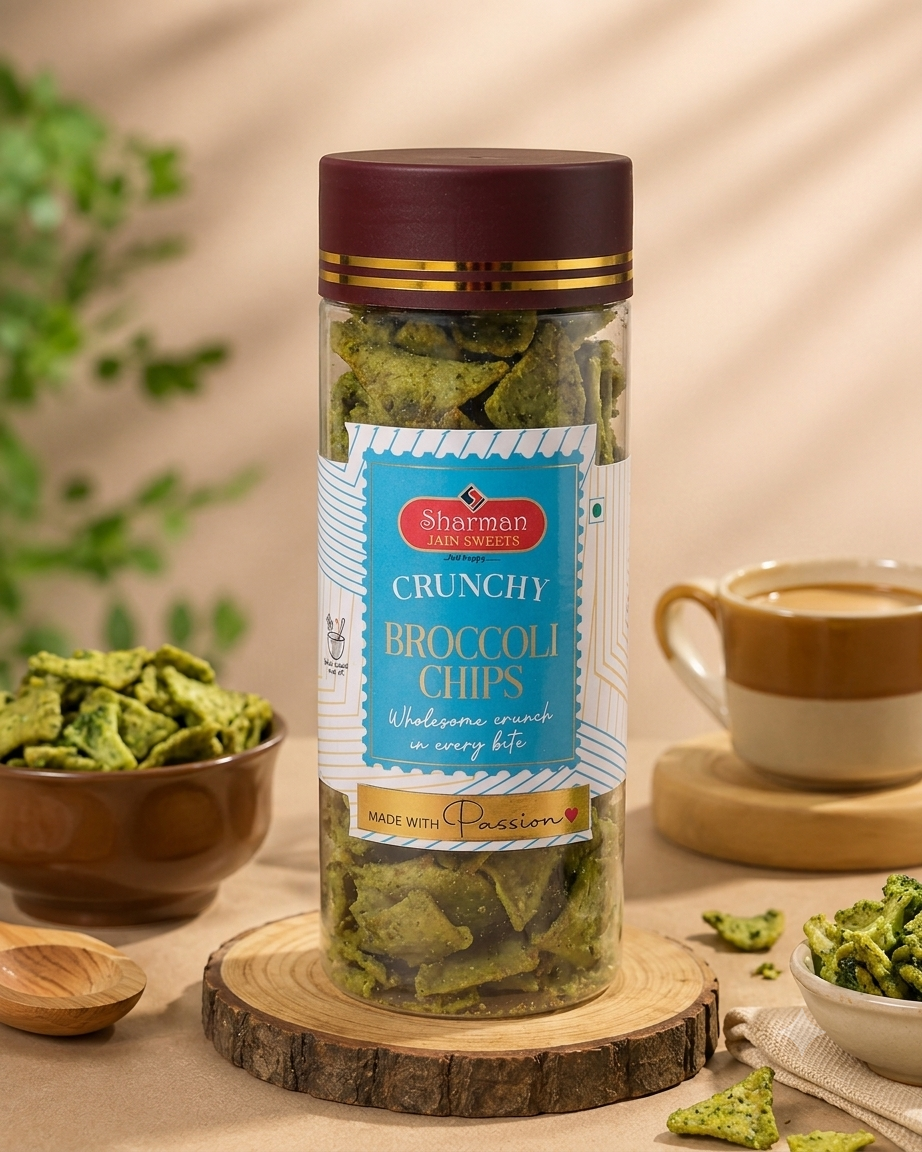 CRUNCHY BROCCOLI CHIPS