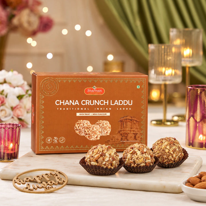 Chana Crunch Laddu